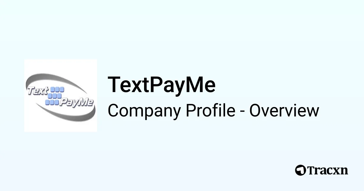TextPayMe brand asset featured on tracxn.com