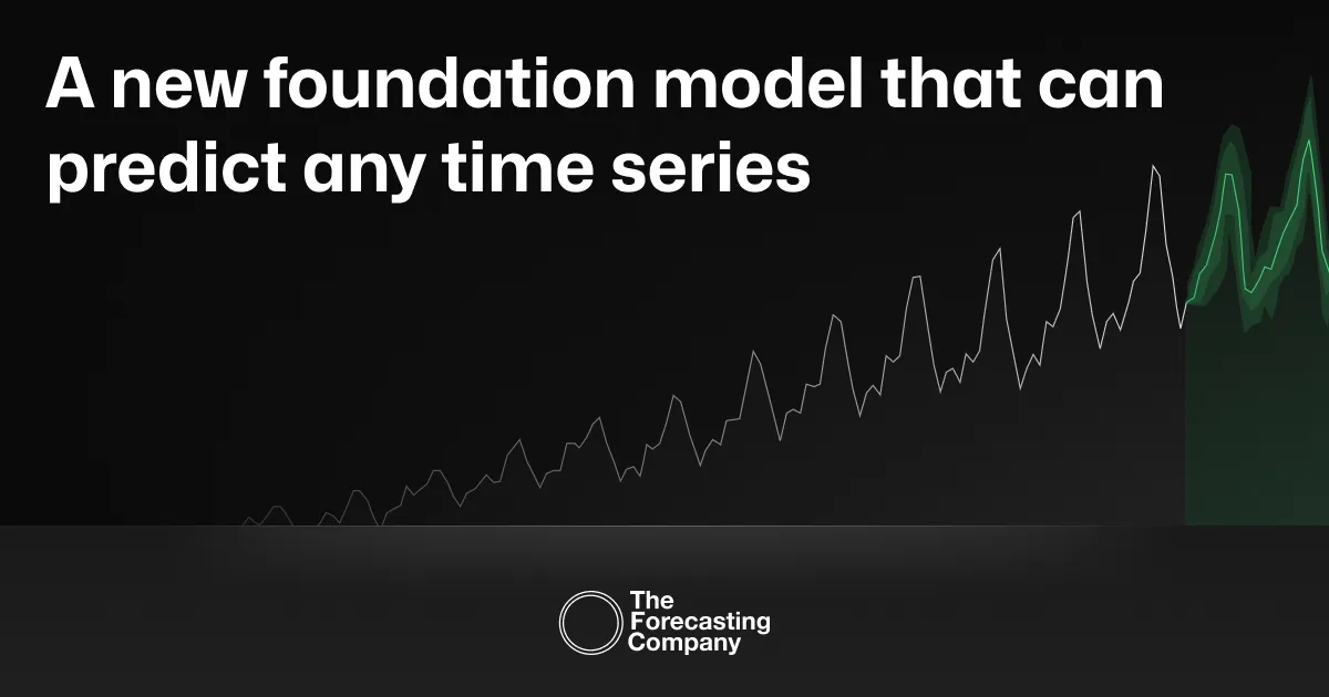 The Forecasting Company brand asset featured on theforecastingcompany.com