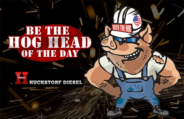 The Hog brand asset featured on 1029thehog.com