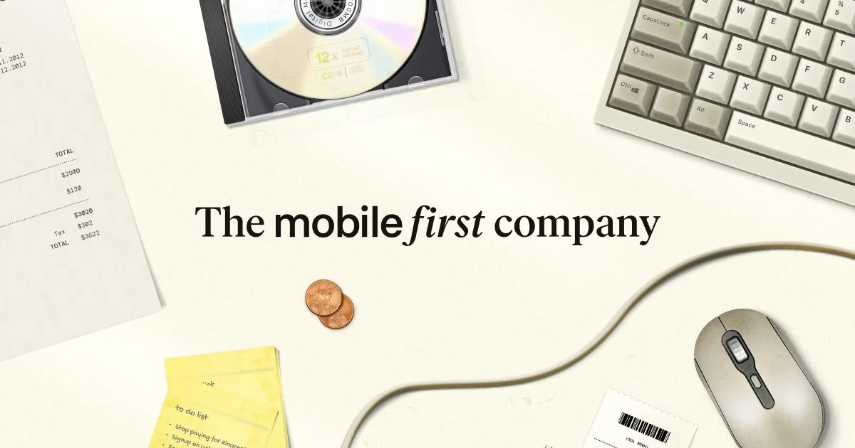 The Mobile-First Company brand asset featured on themobilefirstcompany.com