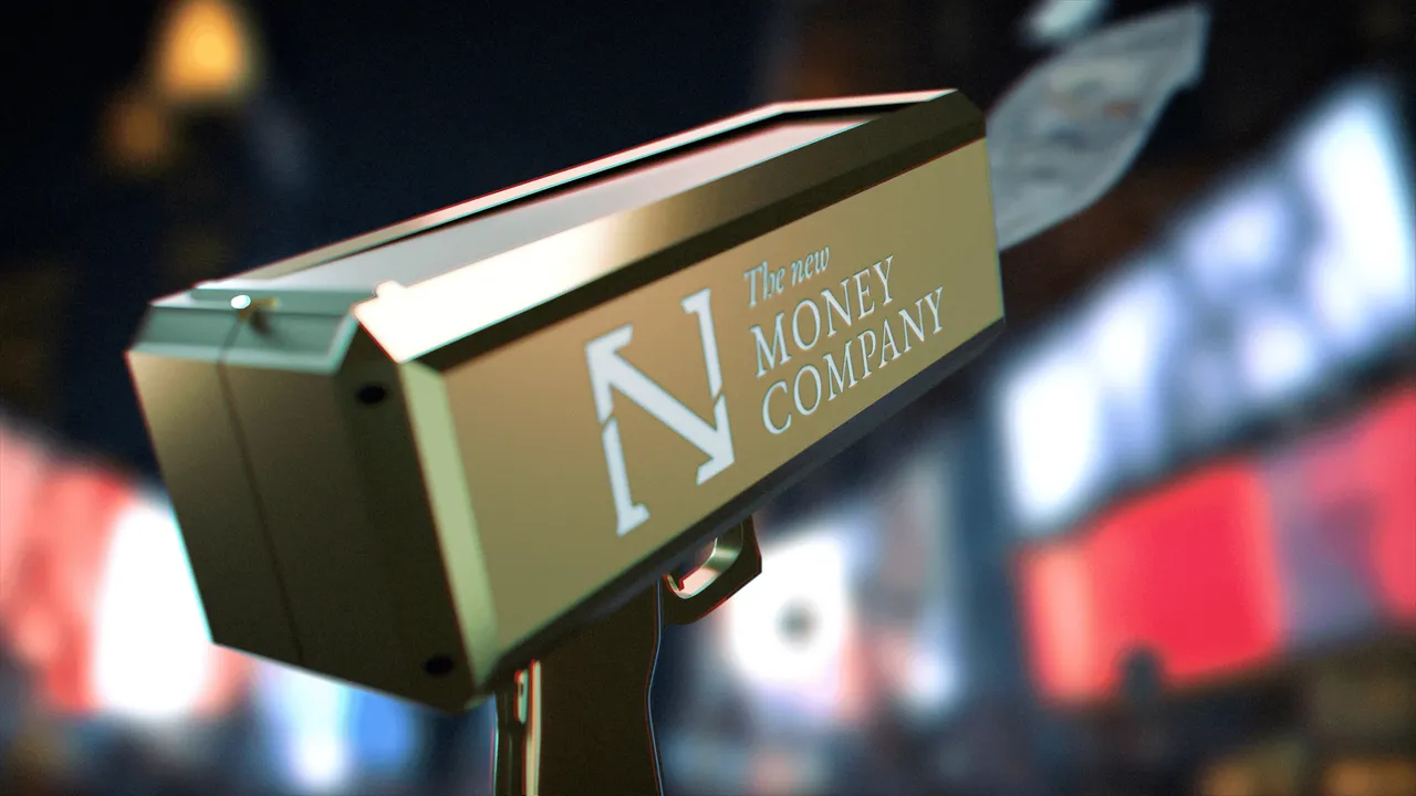 The New Money Company brand asset featured on newmoneycompany.com