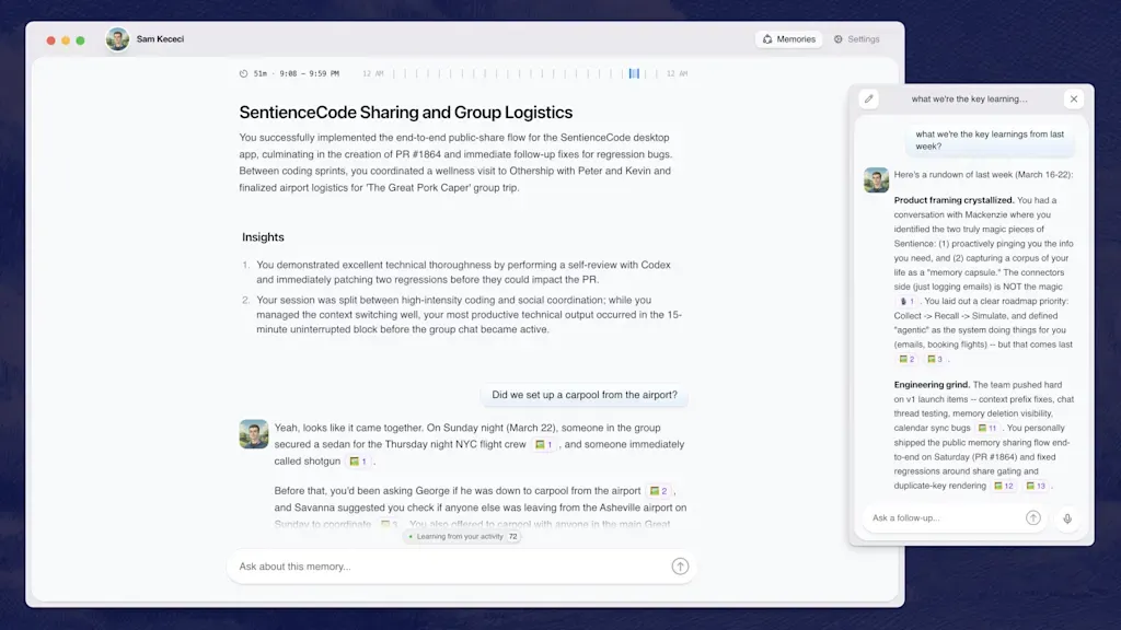 The Sentience Company brand asset featured on fastcompany.com