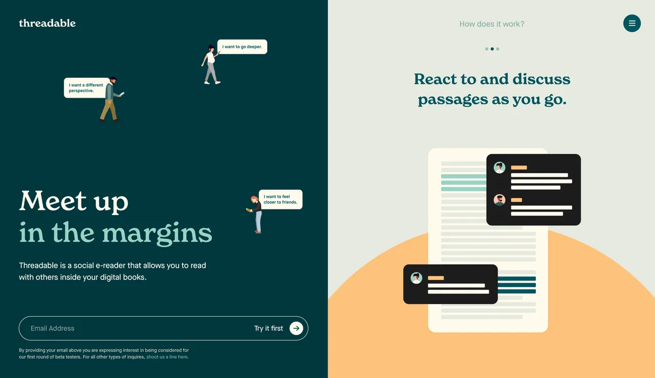 Threadable brand asset featured on upstatement.com