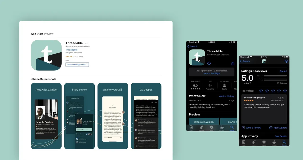 Threadable brand asset featured on upstatement.com