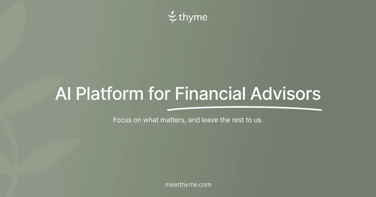 Thyme brand asset featured on meetthyme.com