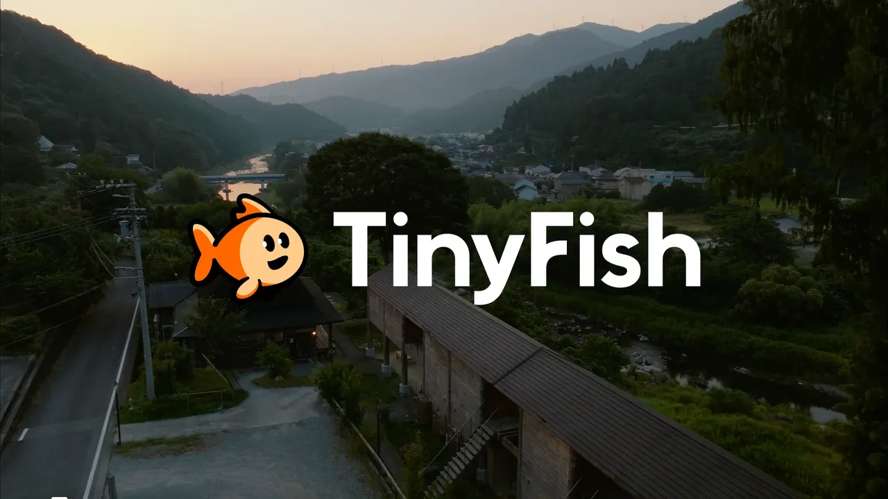 TinyFish brand asset featured on blog.tinyfish.ai