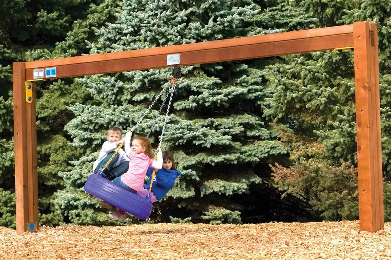 Tire Swing brand asset featured on playgroundking.com
