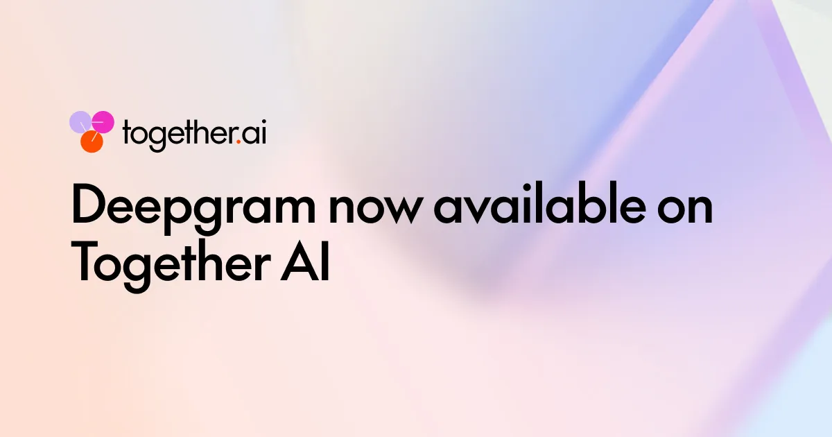 Together AI brand asset featured on together.ai