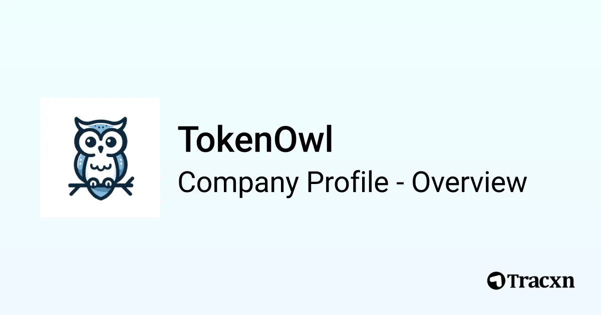 TokenOwl brand asset featured on tracxn.com