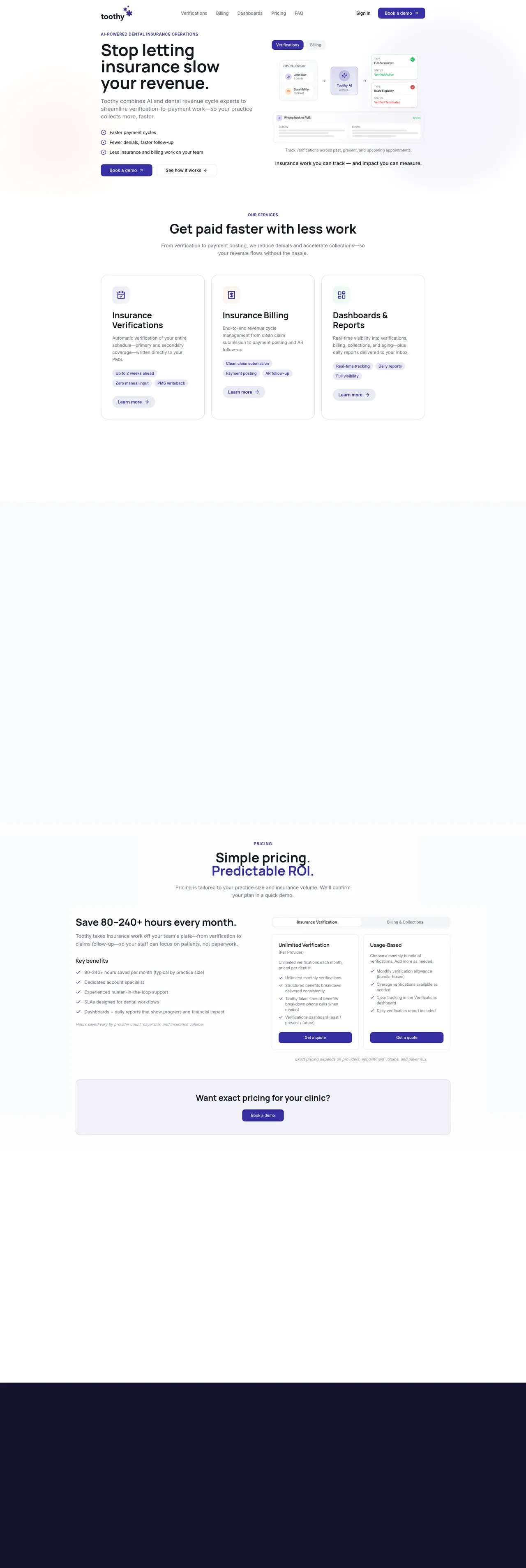Toothy AI brand asset featured on toothy.ai