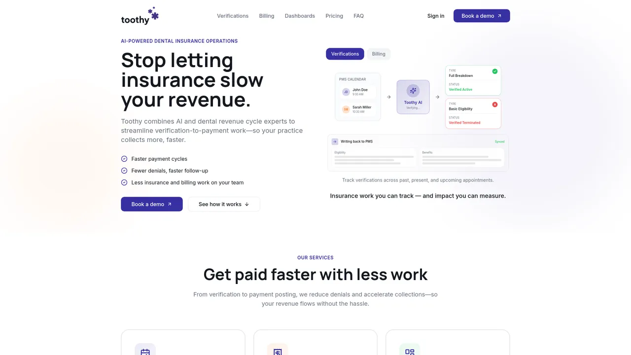Toothy AI brand asset featured on toothy.ai