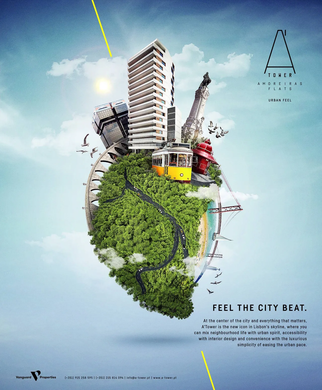 Tower brand asset featured on adsoftheworld.com
