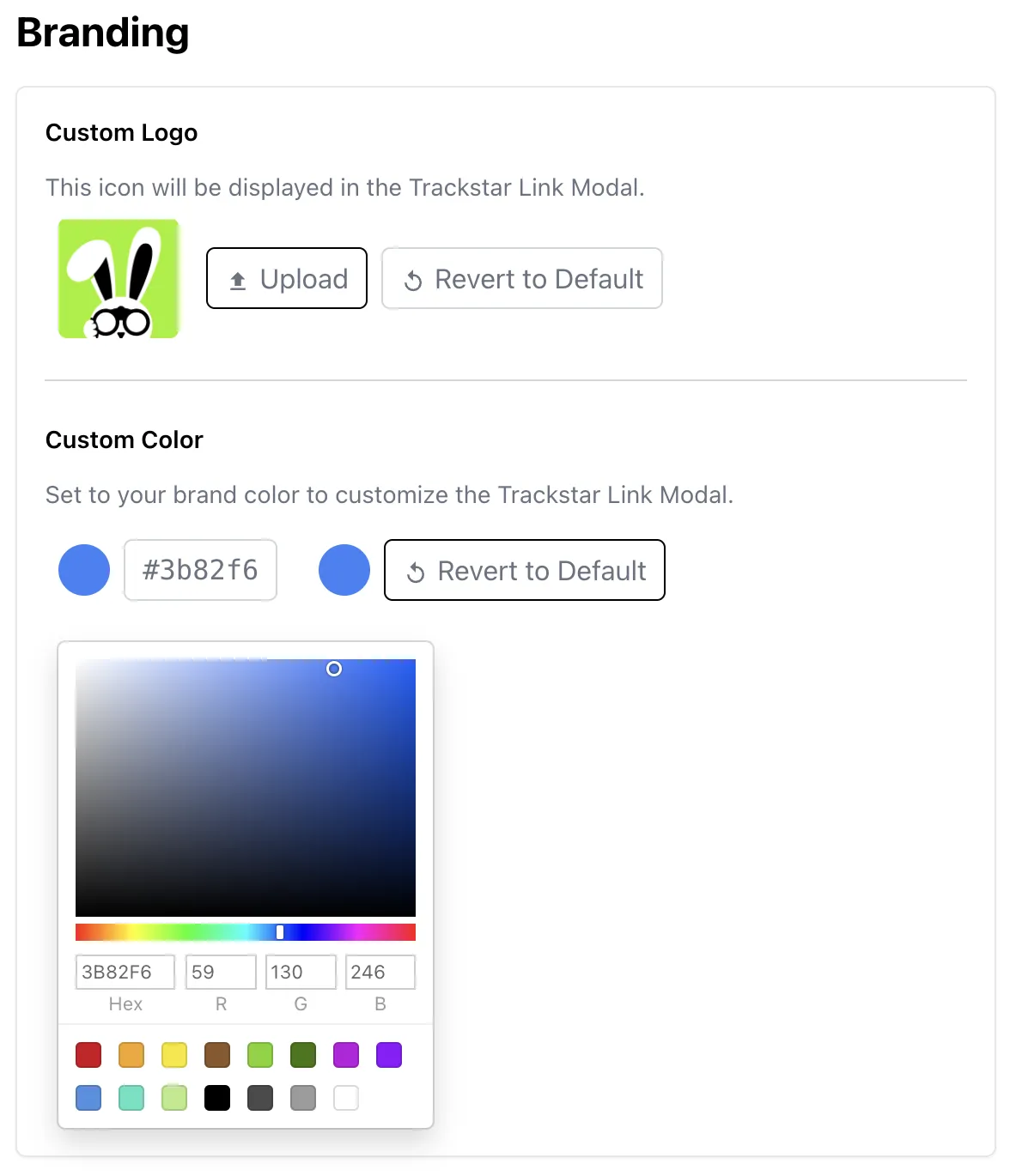 Trackstar brand asset featured on docs.trackstarhq.com