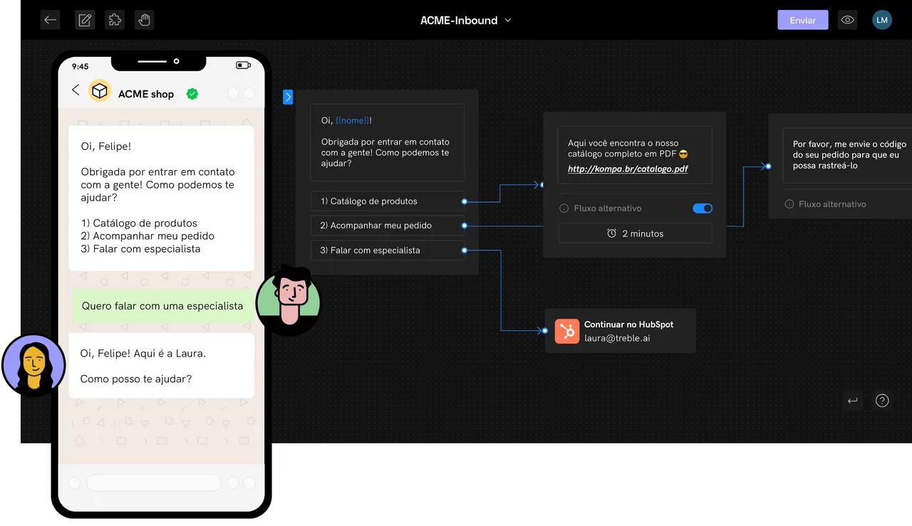 treble.ai brand asset featured on pages.treble.ai