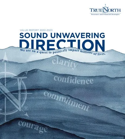 TrueNorth brand asset featured on issuu.com