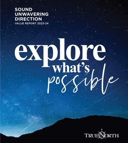 TrueNorth brand asset featured on issuu.com