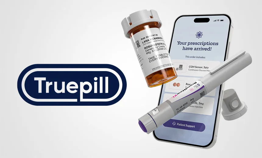 Truepill brand asset featured on bankinfosecurity.com