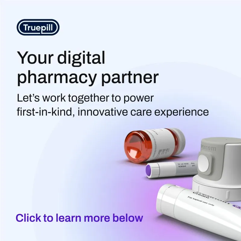 Truepill brand asset featured on linkedin.com