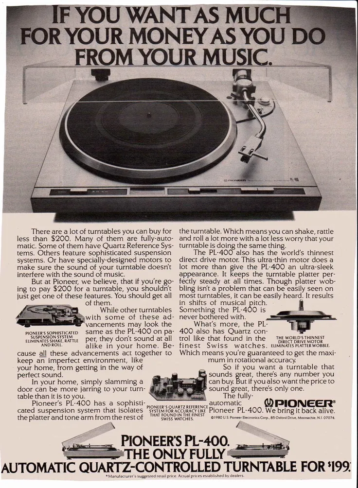 Turntable brand asset featured on pinterest.com