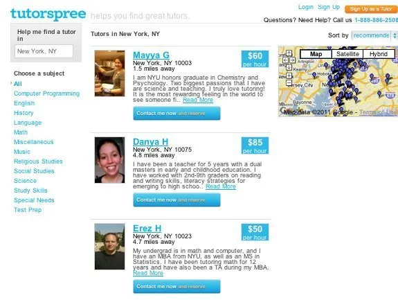 Tutorspree brand asset featured on huffpost.com