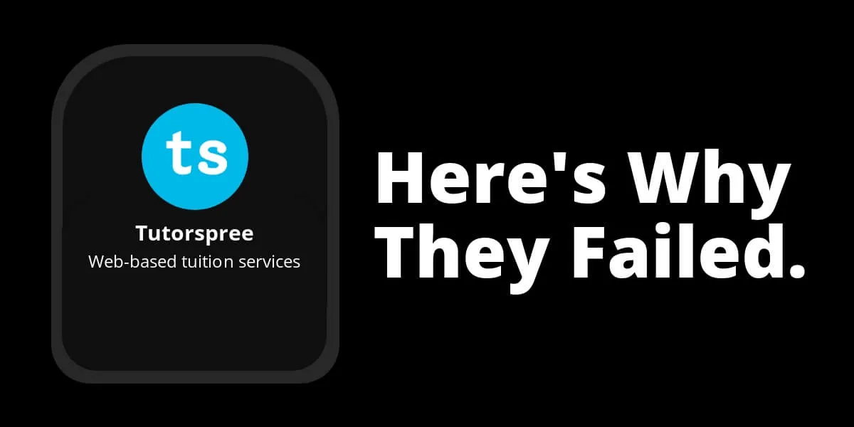 Tutorspree brand asset featured on failory.com