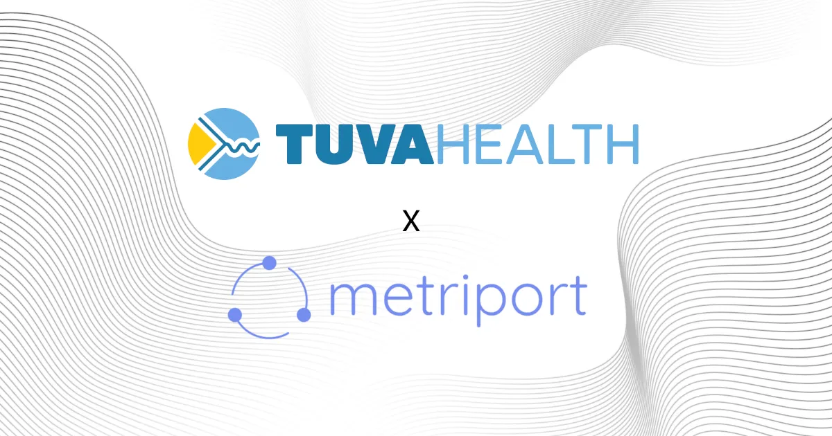 Tuva Health brand asset featured on metriport.com