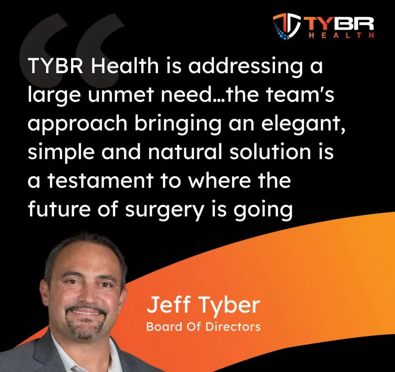 TYBR Health brand asset featured on linkedin.com