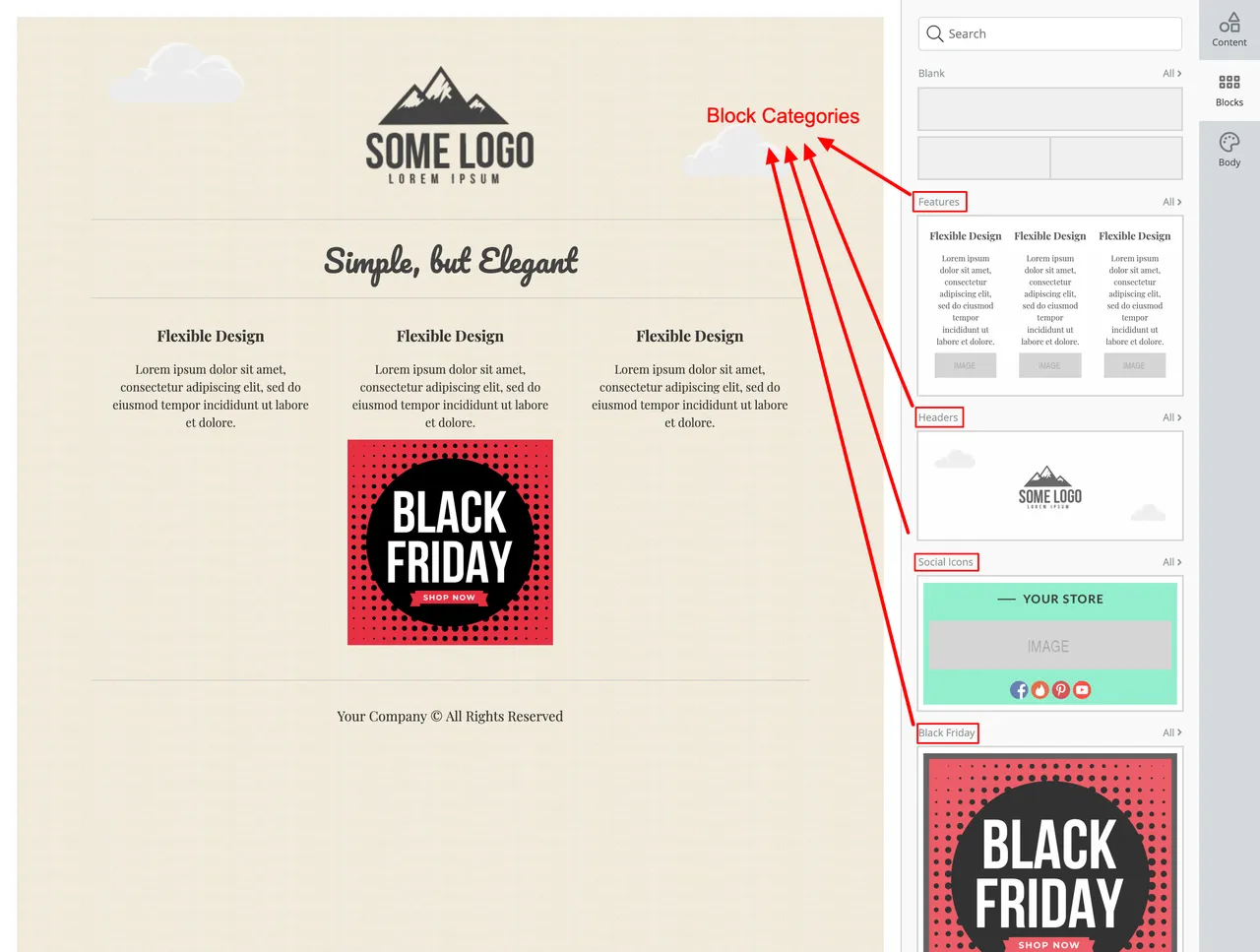 Unlayer brand asset featured on docs.unlayer.com