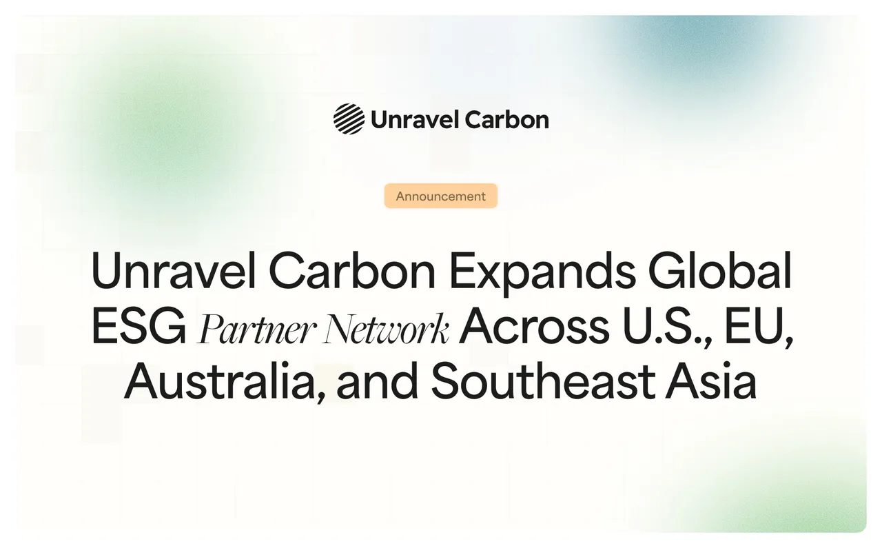 Unravel Carbon brand asset featured on unravelcarbon.com
