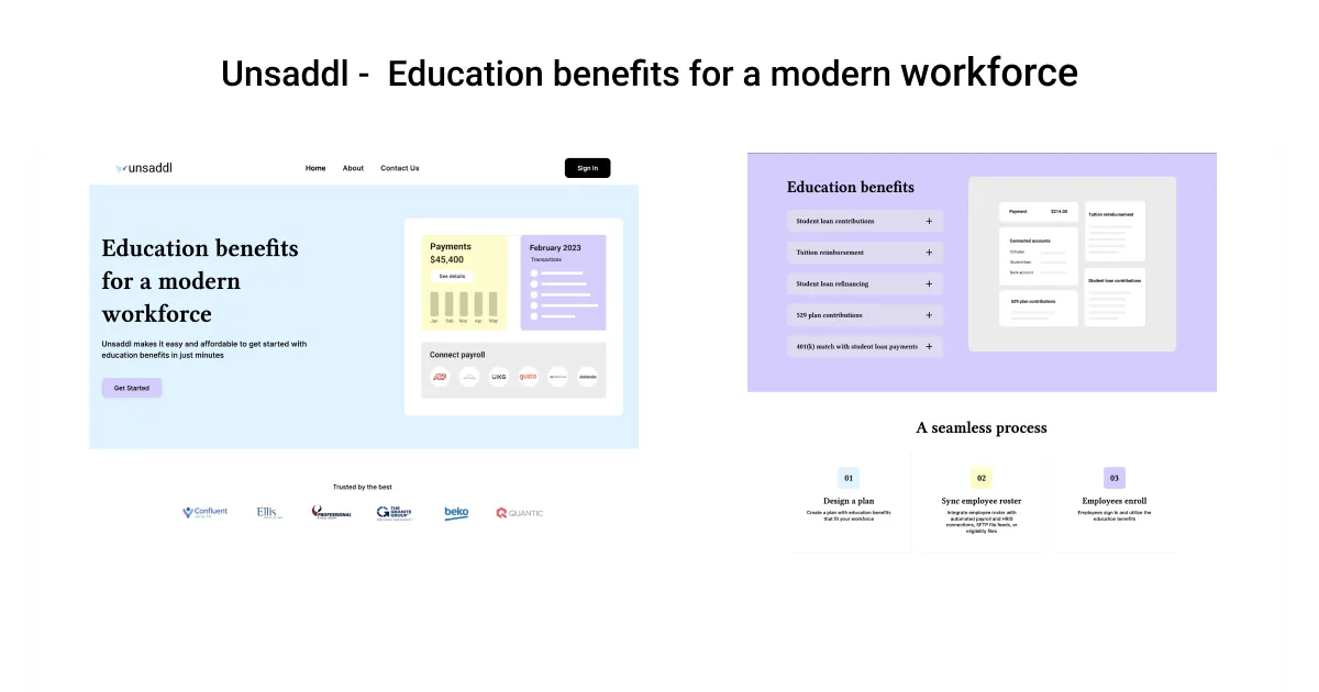 Unsaddl brand asset featured on unsaddl.com