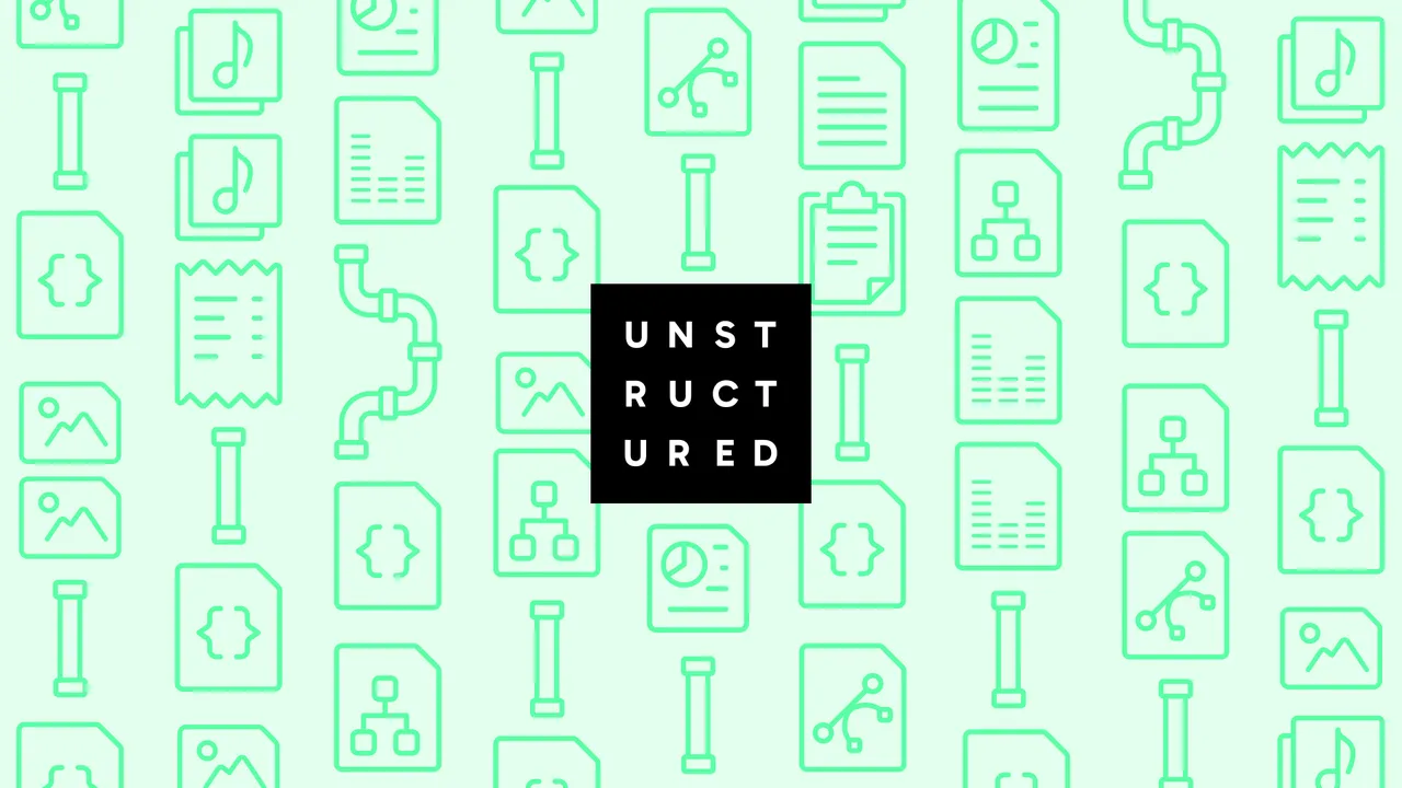 Unstructured brand asset featured on unstructured.io