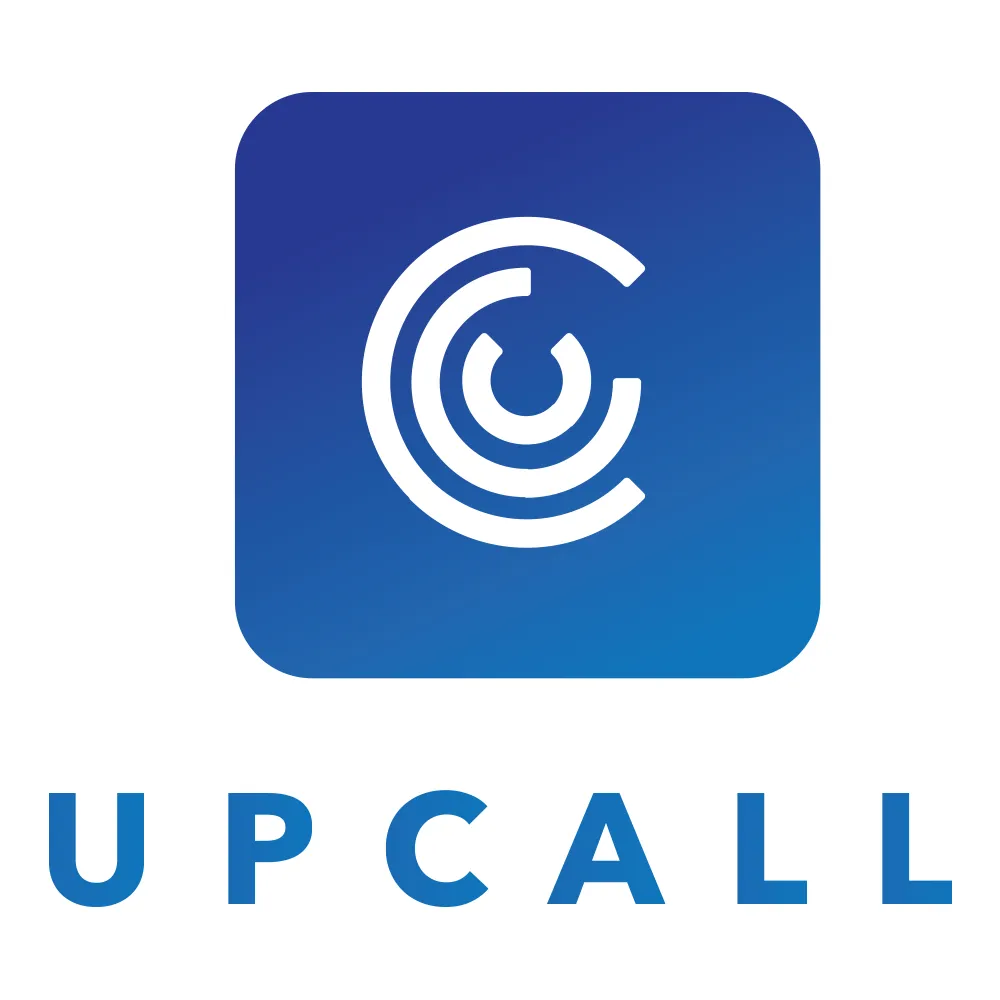 Upcall brand asset featured on app.upcall.com