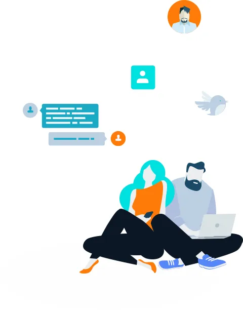Upcall brand asset featured on upcall.com