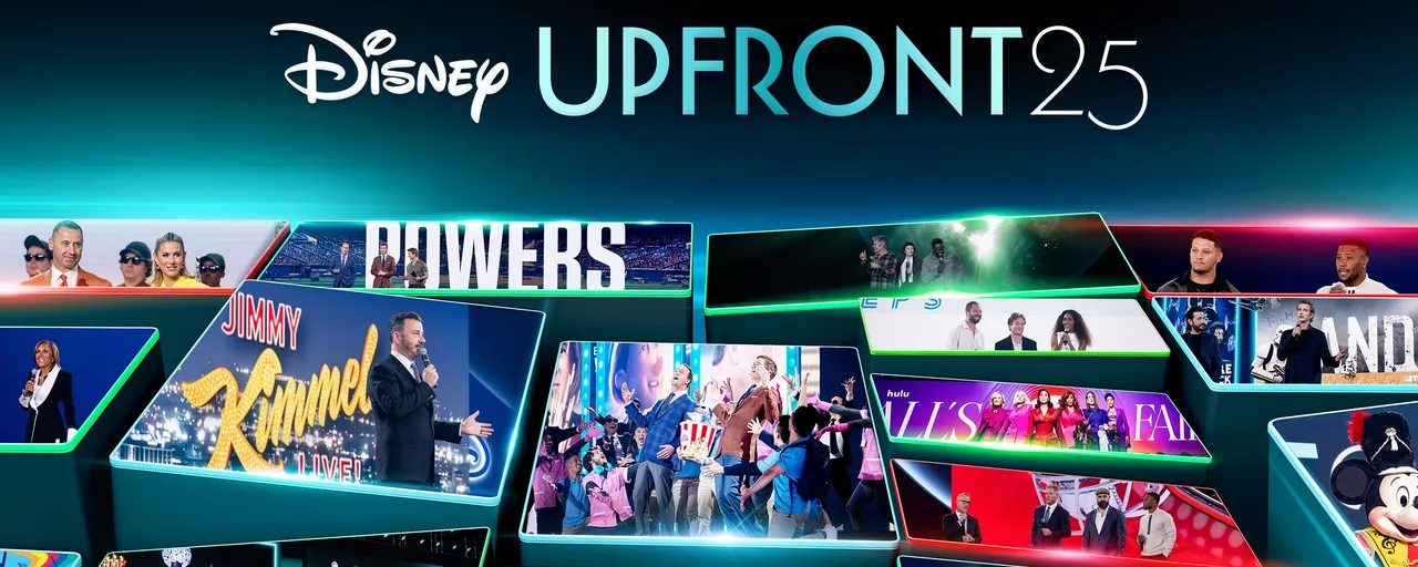 Upfront brand asset featured on press.disneyadvertising.com