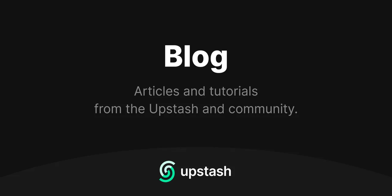 Upstash brand asset featured on upstash.com