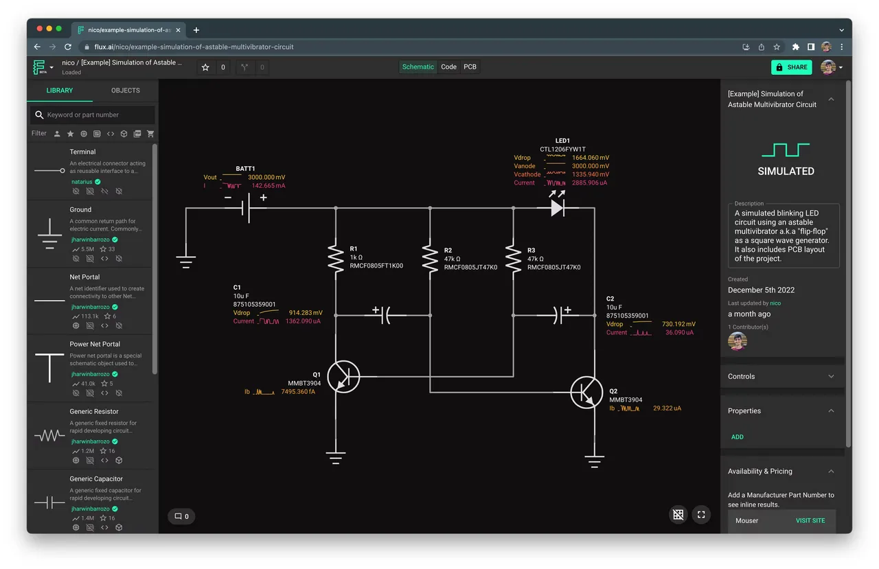 Upverter brand asset featured on docs.flux.ai