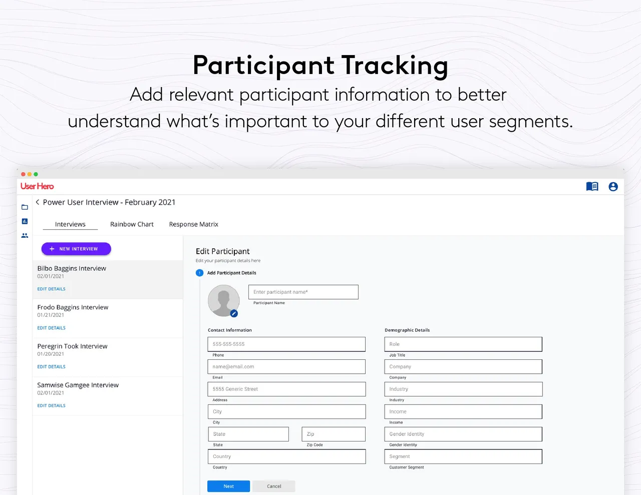 User Hero brand asset featured on producthunt.com