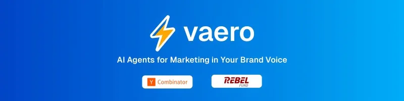 Vaero brand asset featured on linkedin.com