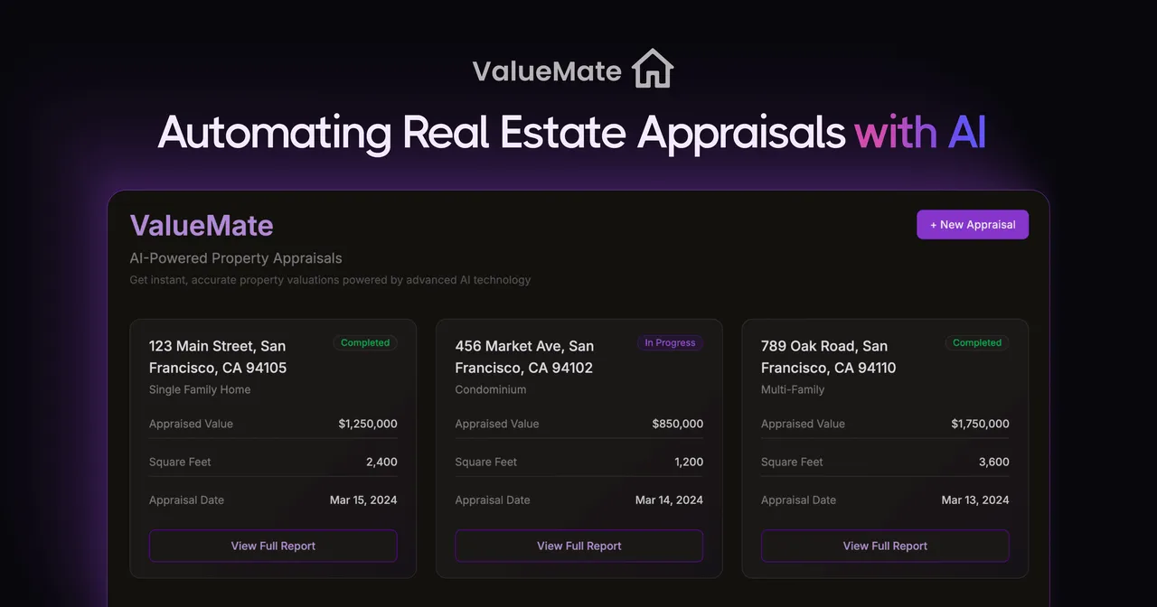 ValueMate brand asset featured on valuemate.ai