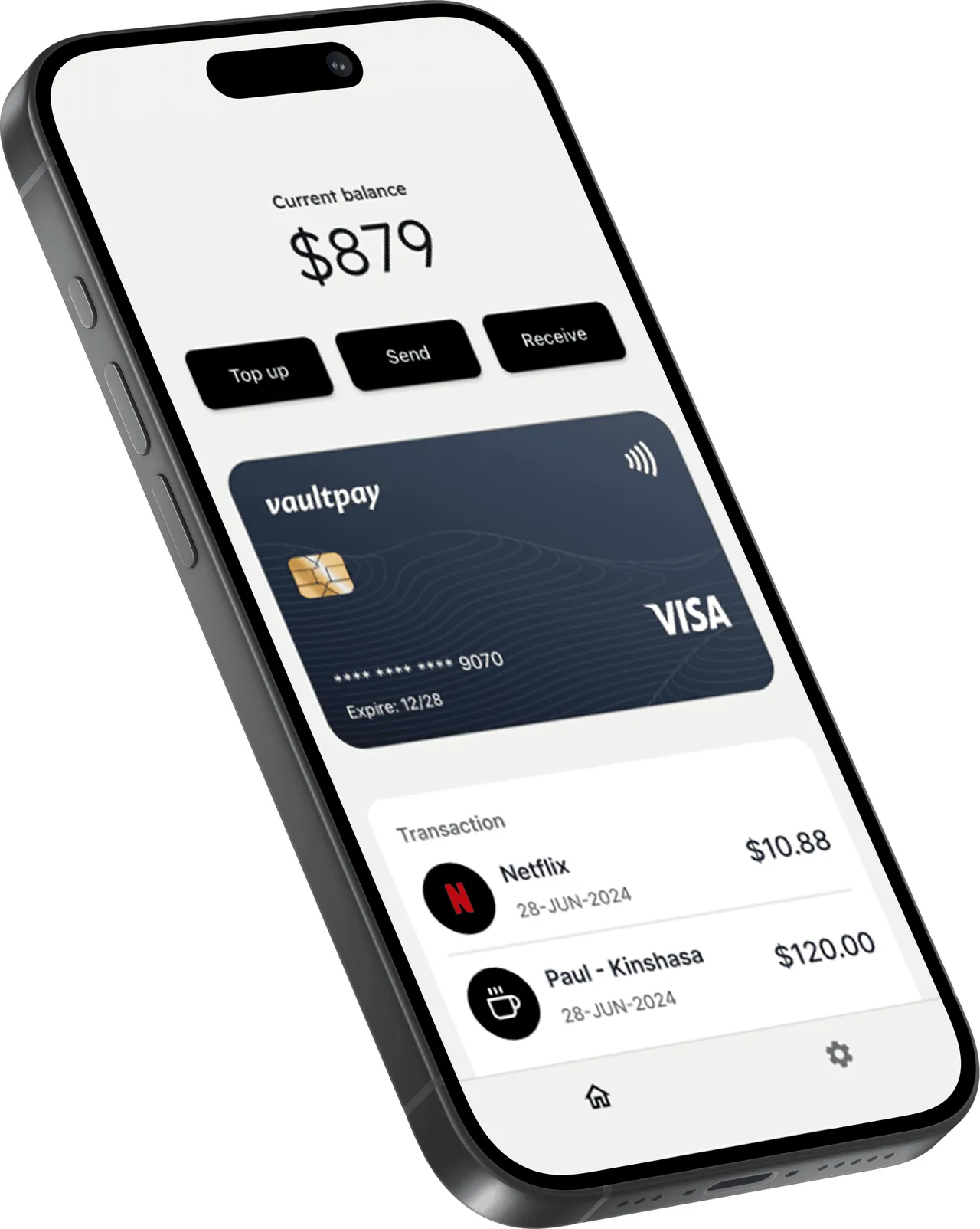 VaultPay brand asset featured on vaultpay.io