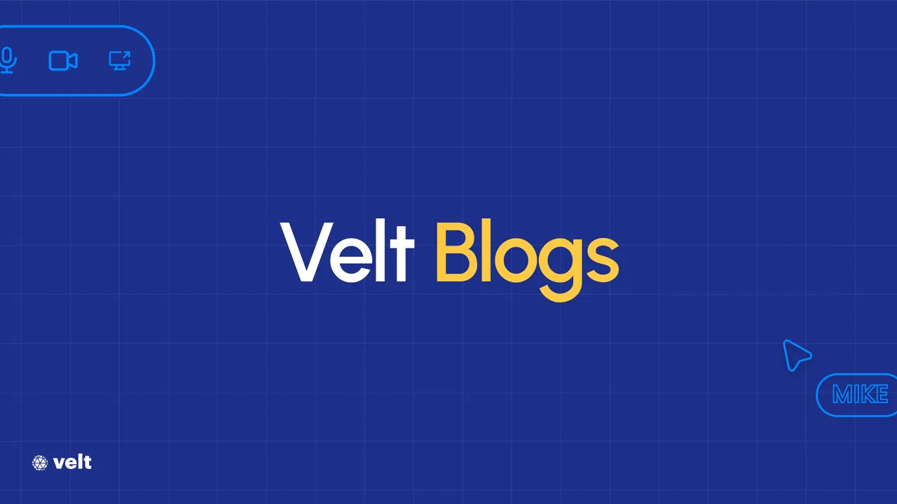 Velt brand asset featured on velt.dev