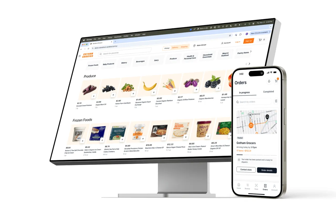 Vendora brand asset featured on vendora.io