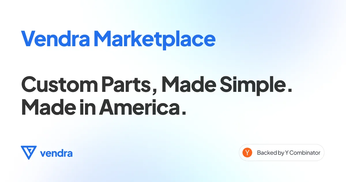 Vendra brand asset featured on vendra-marketplace.io