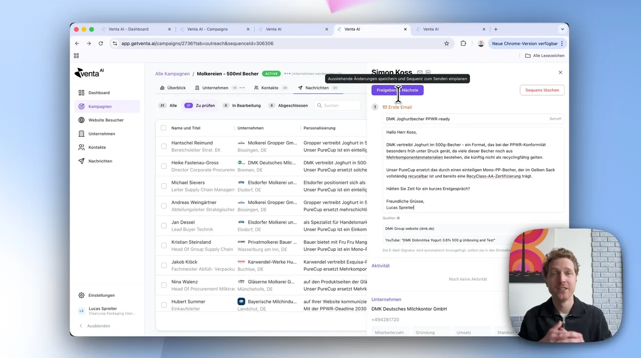 Venta AI brand asset featured on getventa.ai