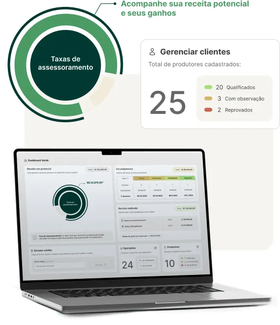 Verde brand asset featured on verde.agr.br