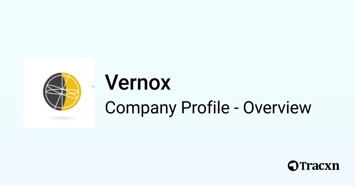 Vernox brand asset featured on tracxn.com