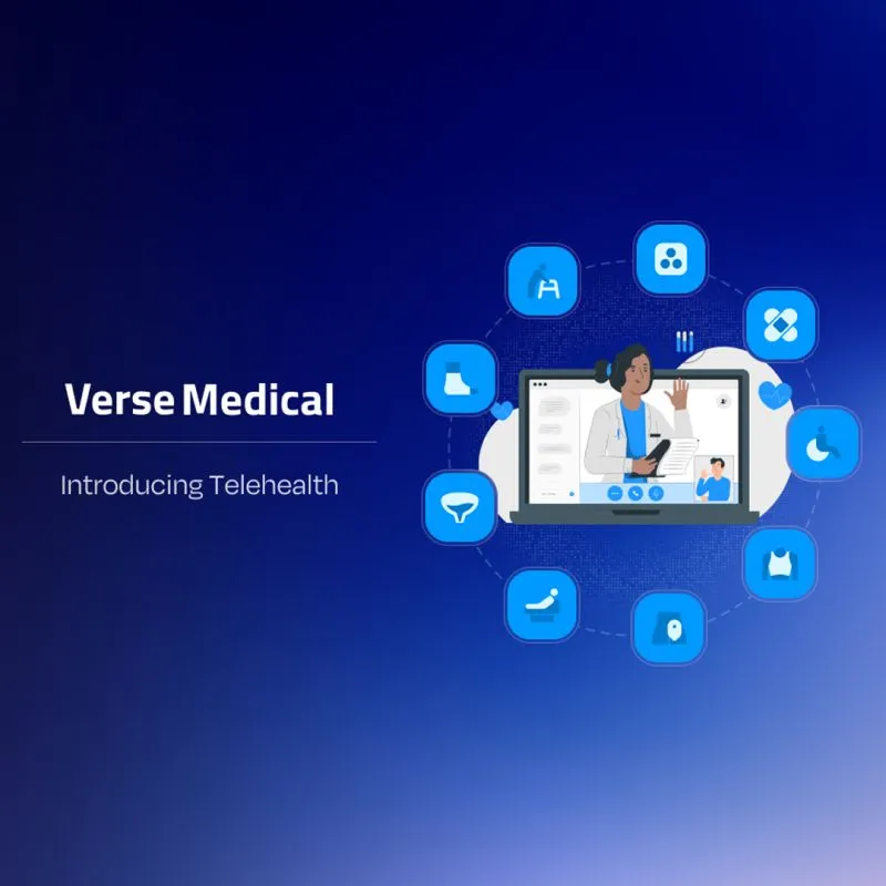 Verse Medical brand asset featured on linkedin.com