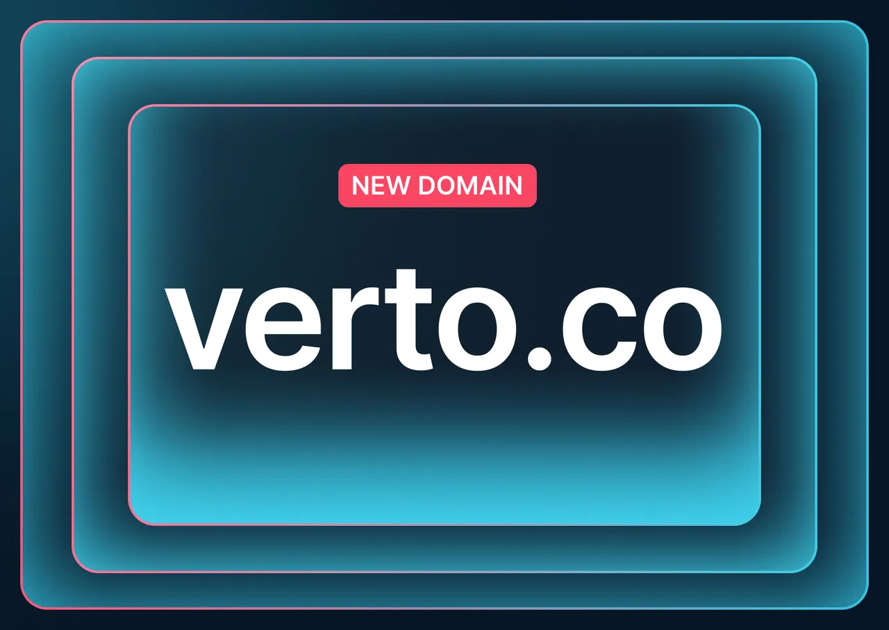 Verto brand asset featured on vertofx.com