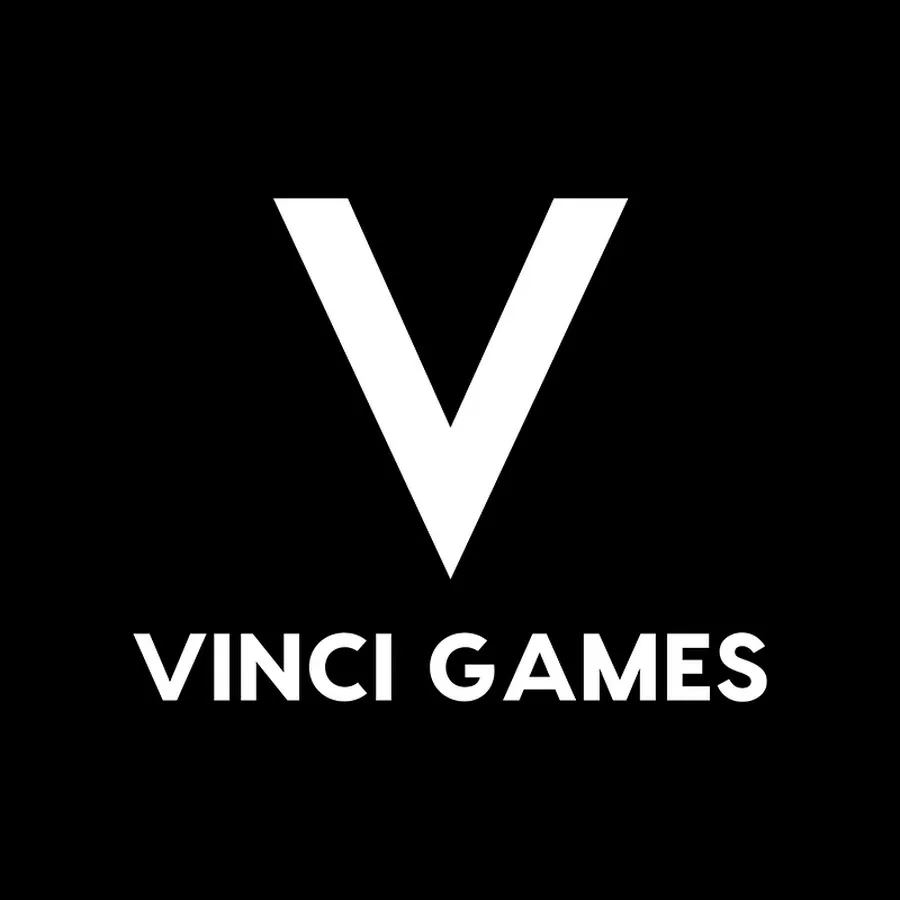 Vinci Games brand asset featured on youtube.com