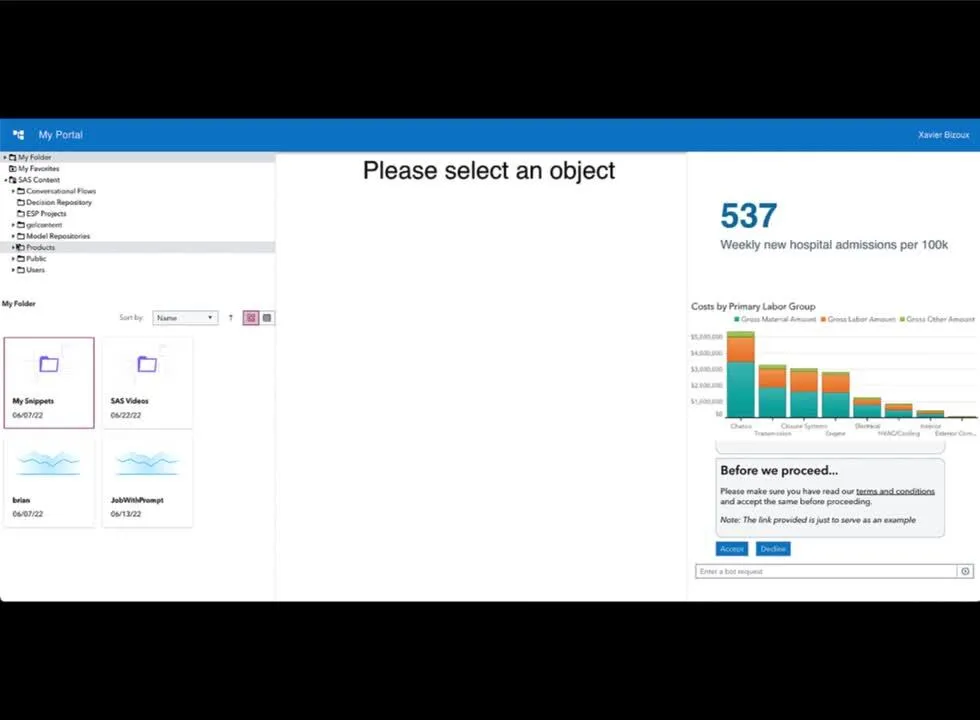 Viya brand asset featured on communities.sas.com